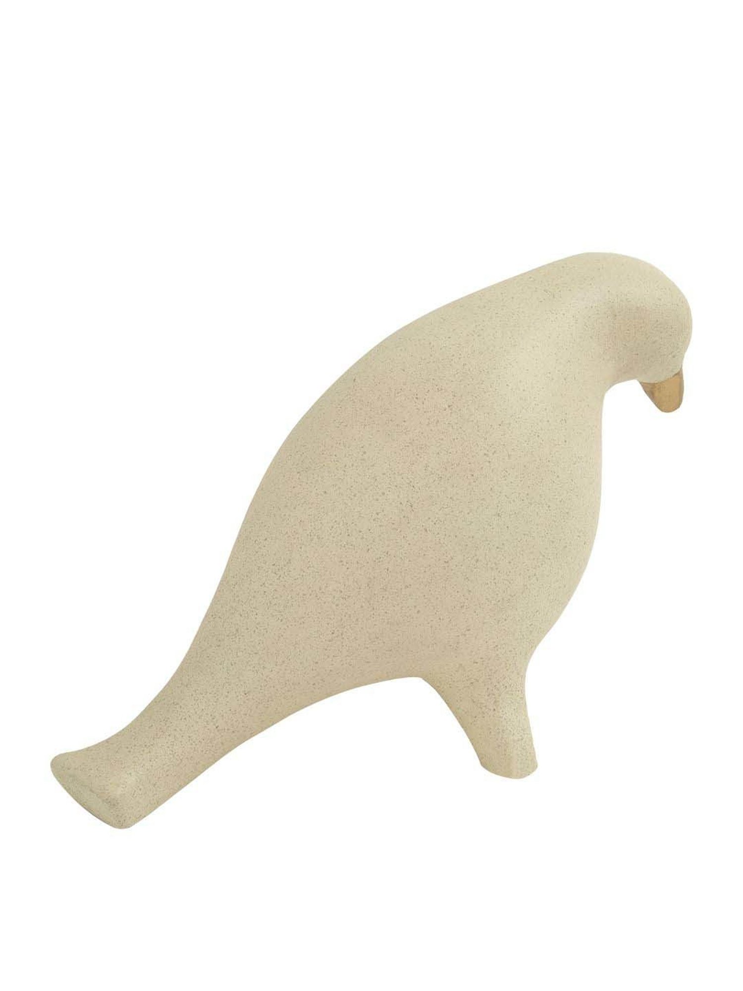 eCraftIndia Golden Handcrafted Engraved Palm Buddha Decorative Showpiece