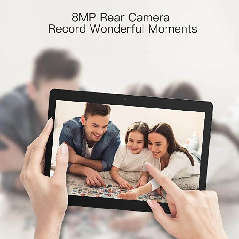 Notepad K10 Tablet, 10 inch Android Tablet, 2GB RAM 32GB Storage, Quad-Core Processor, 10.1 IPS HD Display, Micro HDMI, Android 9.0 Pie, 5G WiFi, Metal Body Black