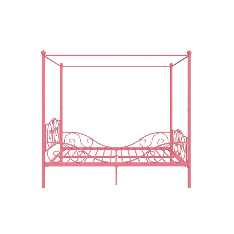 Full Clara Metal Bed Pink - Room & Joy