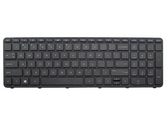 New Laptop Keyboard for HP AER65U00310 SG-59800-XUA SG-59820-XUA 55012WN00-289-G US layout black color With Frame
