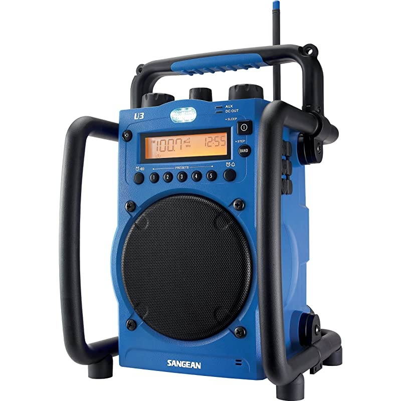 U3 AMFM Ultra Rugged and Water Resistant Digital Tuning Radio