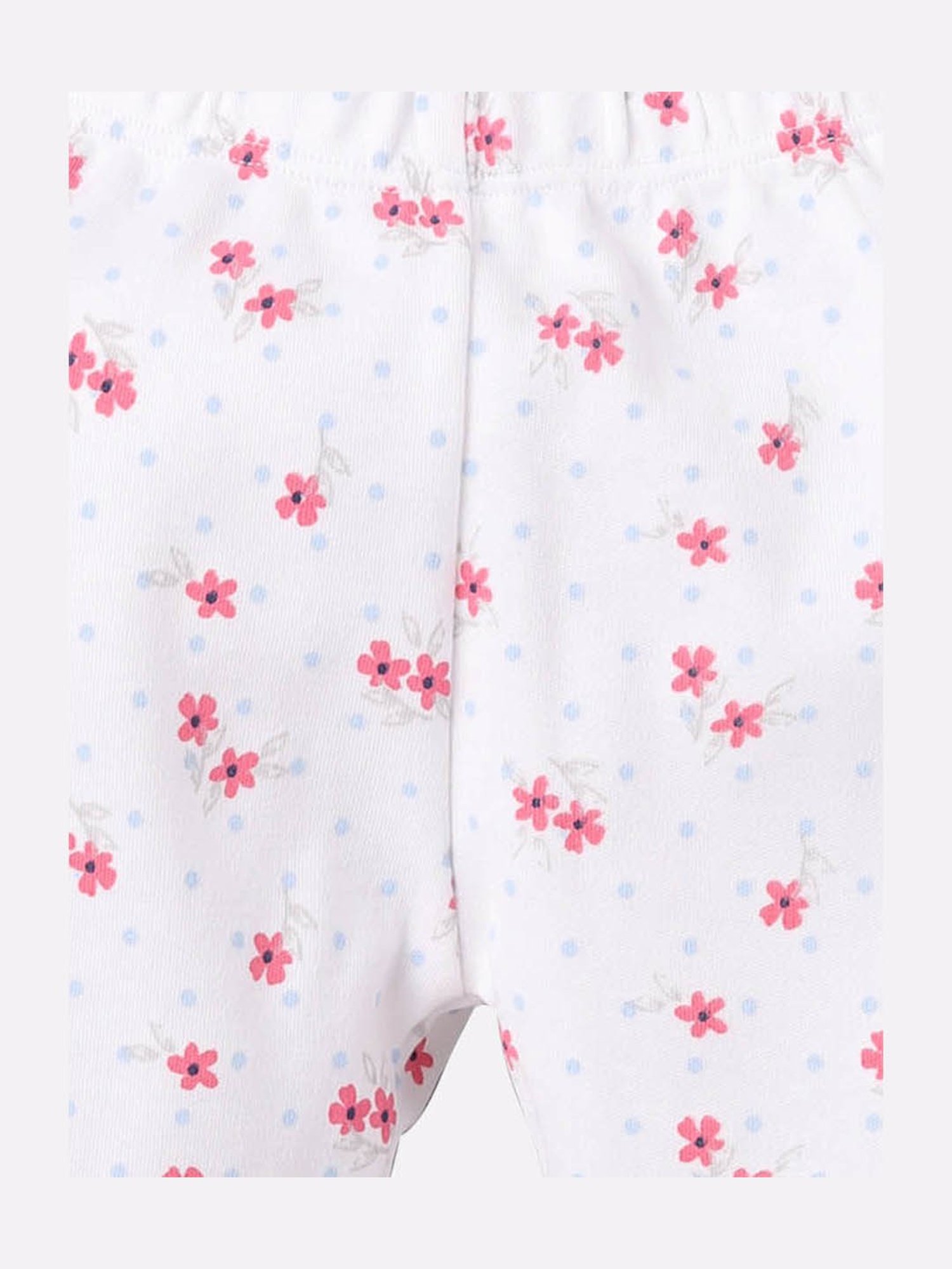 Baby Go Girls Multicolor Printed Pyjamas (Pack Of 3)