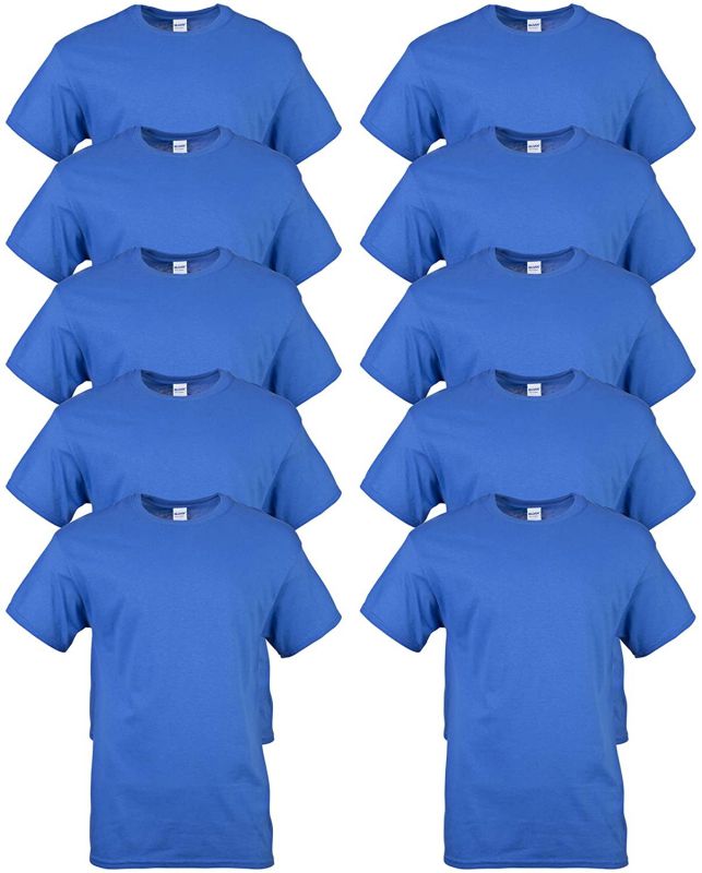 Gildan Men's 10-Pack Heavy Cotton Adult T-Shirt (G5000)