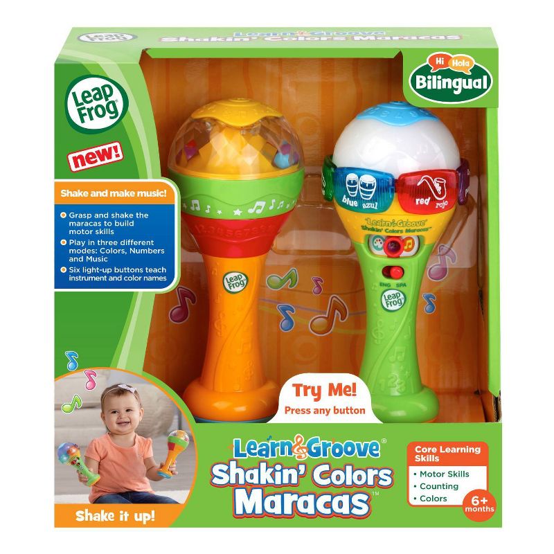 LeapFrog Learn & Groove Shakin' Colors Maracas