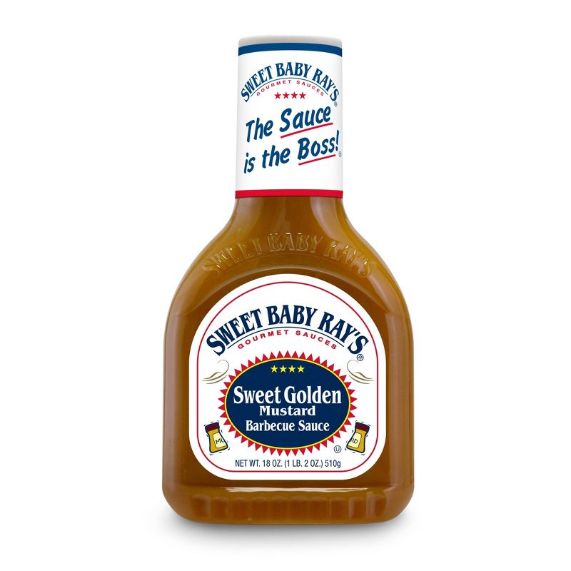 Sweet Baby Ray's Sweet Golden Mustard Barbeque Sauce - 18oz