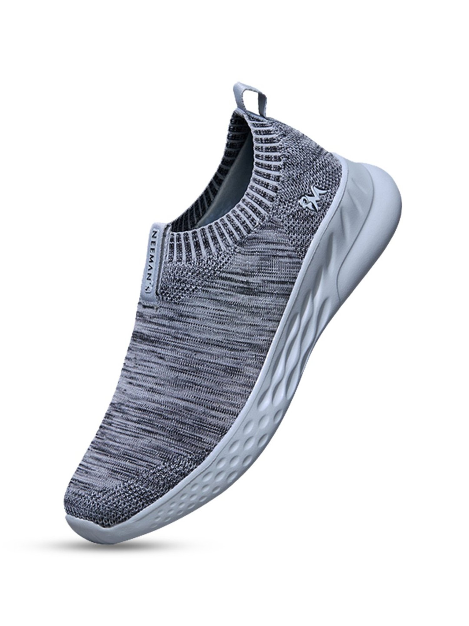 Neemans Men's Grey Running Shoes