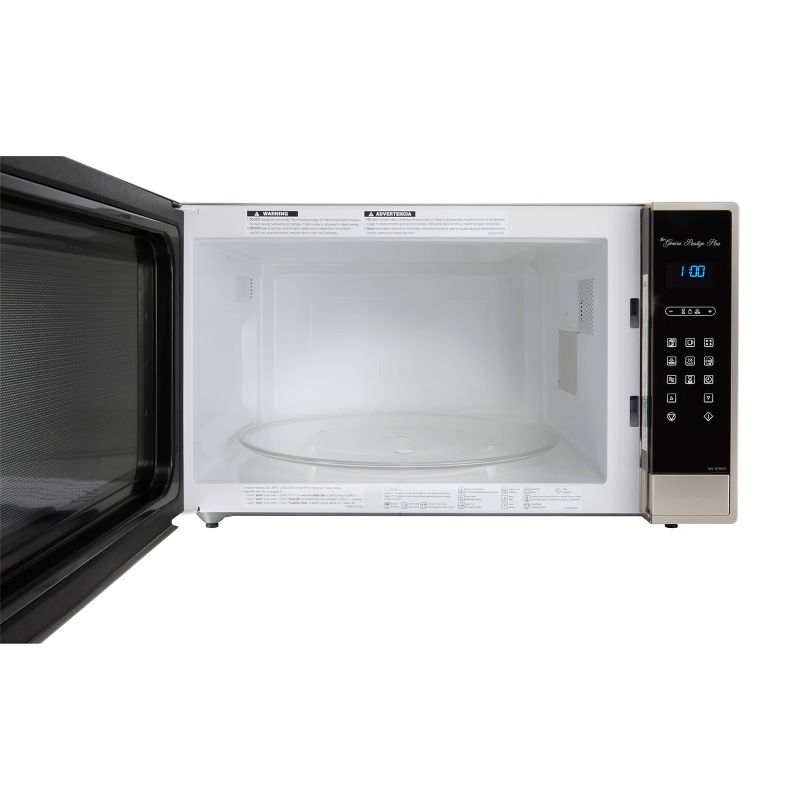 BLACK+DECKER 1.3 cu ft 1000 Watt Microwave Oven Black Stainless Steel