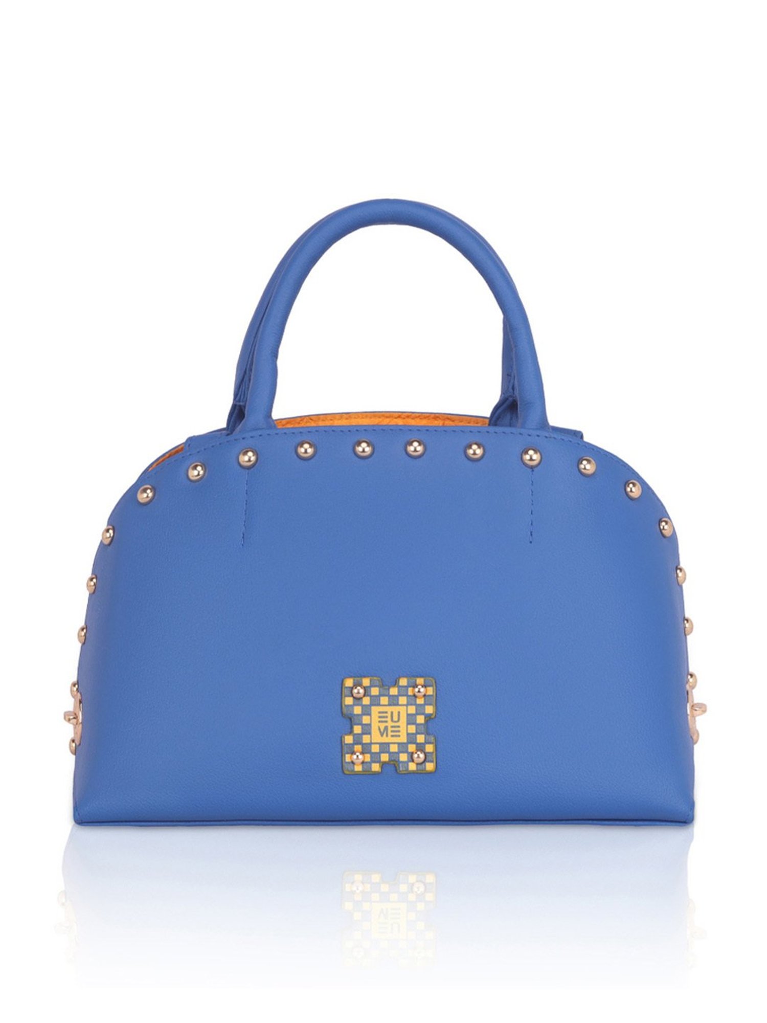 Favore Tan Solid Medium Satchels