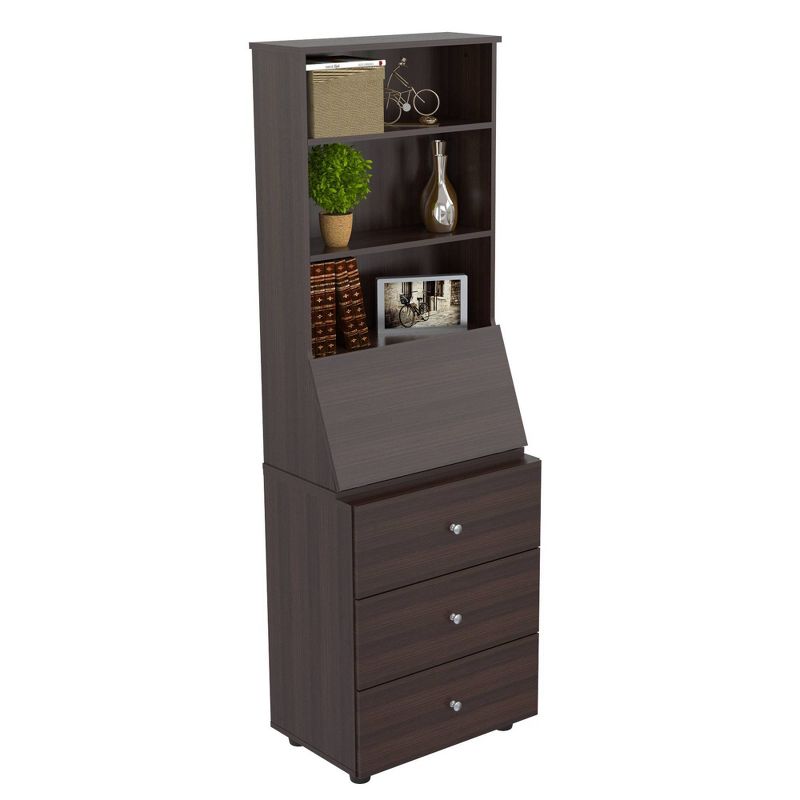 Computer/Credenza Work Center Espresso - Inval