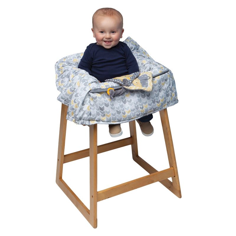 Boppy Shopping Cart and Restaurant High Chair Cover  - Sunshine