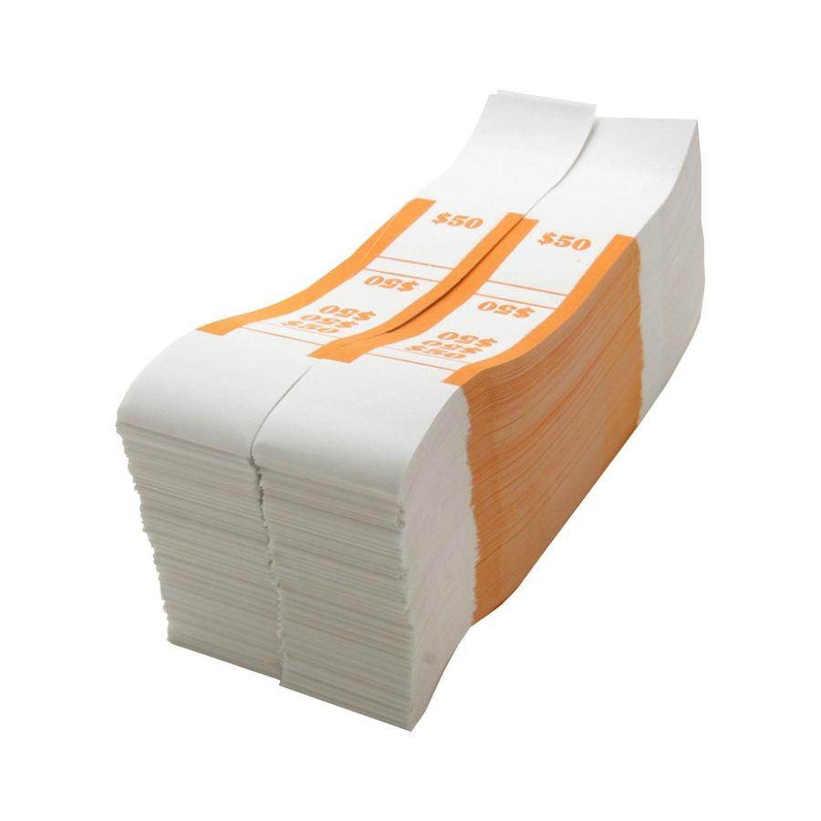 Sparco Bill Strap 50 1000/PK White/Orange BS50WK