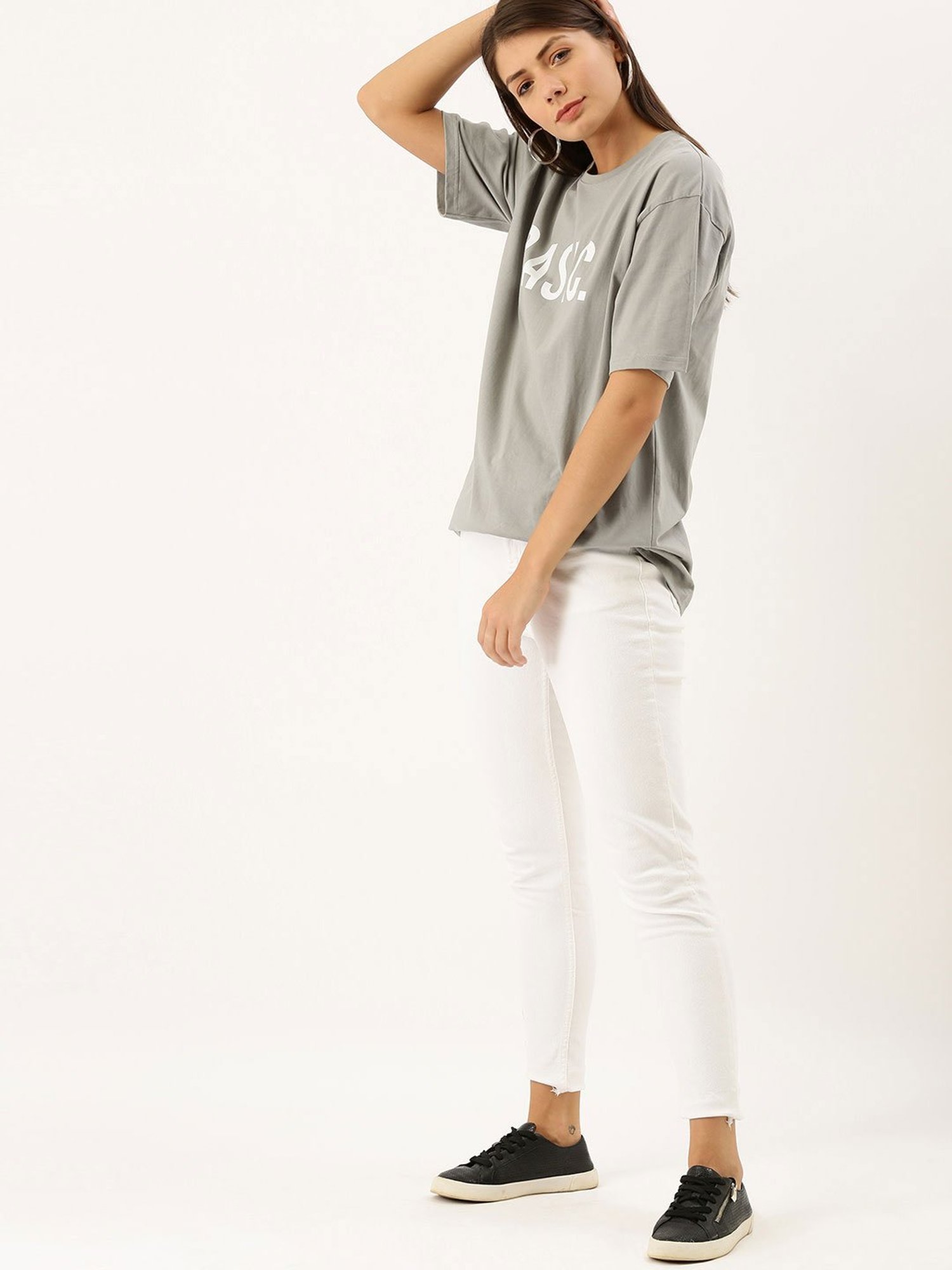 Dillinger Grey Graphic Print T-Shirt