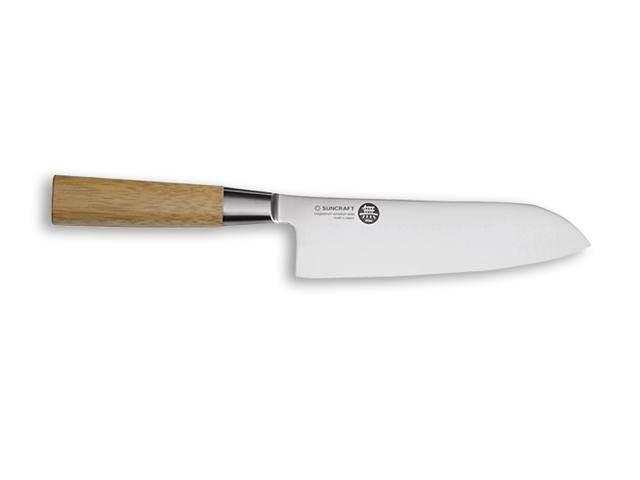 Messermeister Mu Bamboo - 6.1/2" Santoku Knife