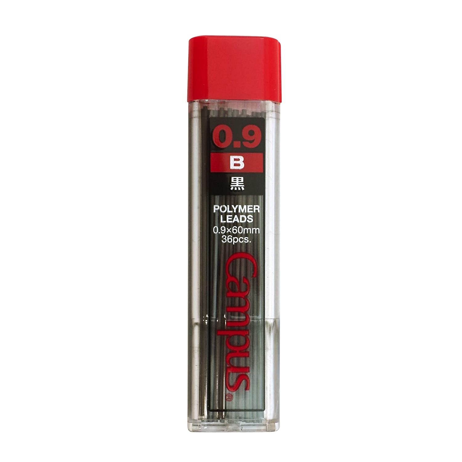 Kokuyo Campus Mechanical Pencil Lead, 0.9mm, B (PSR-CB9N)