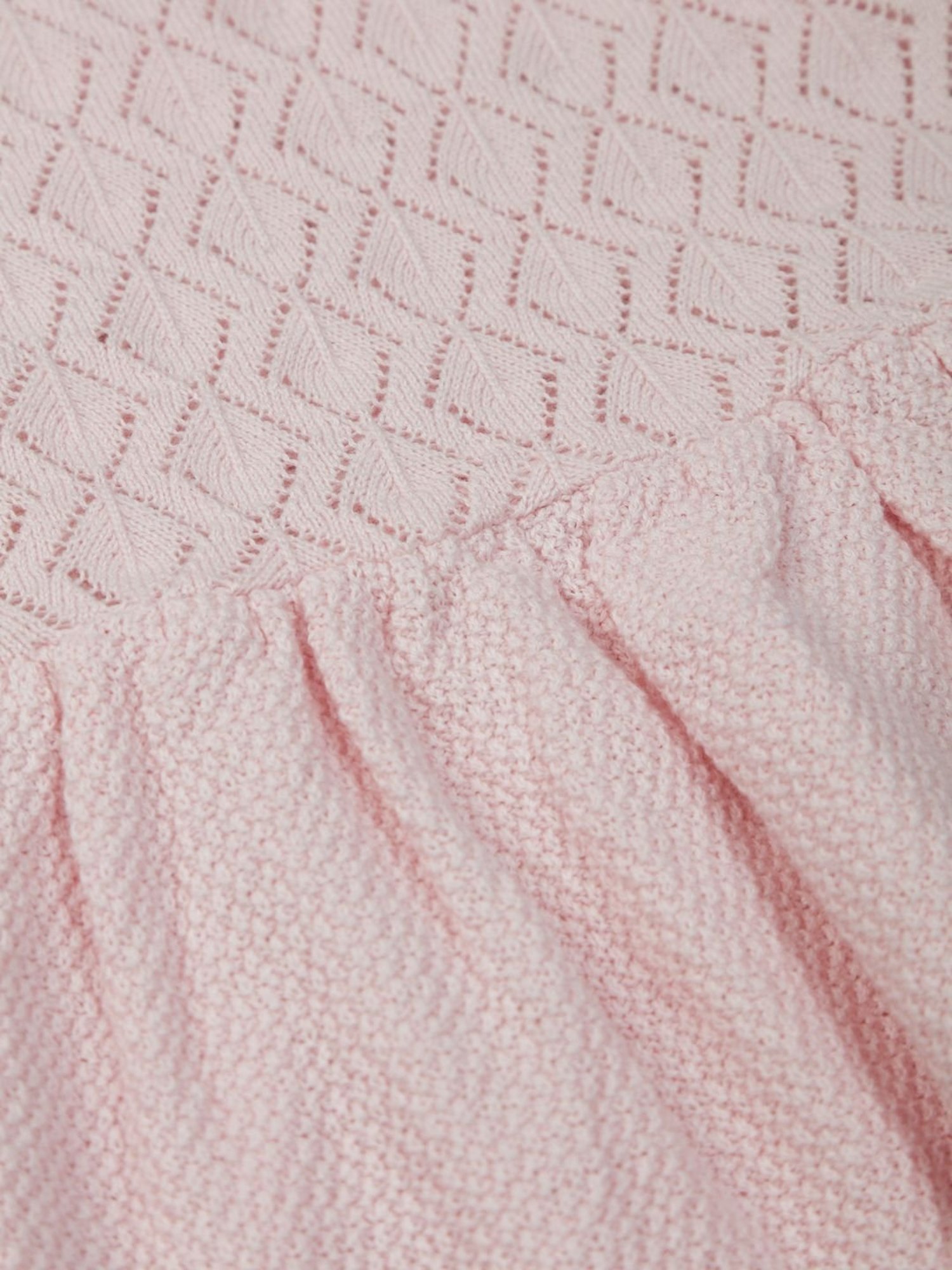 Gini & Jony Kids Pink Cotton Full Sleeves Dress