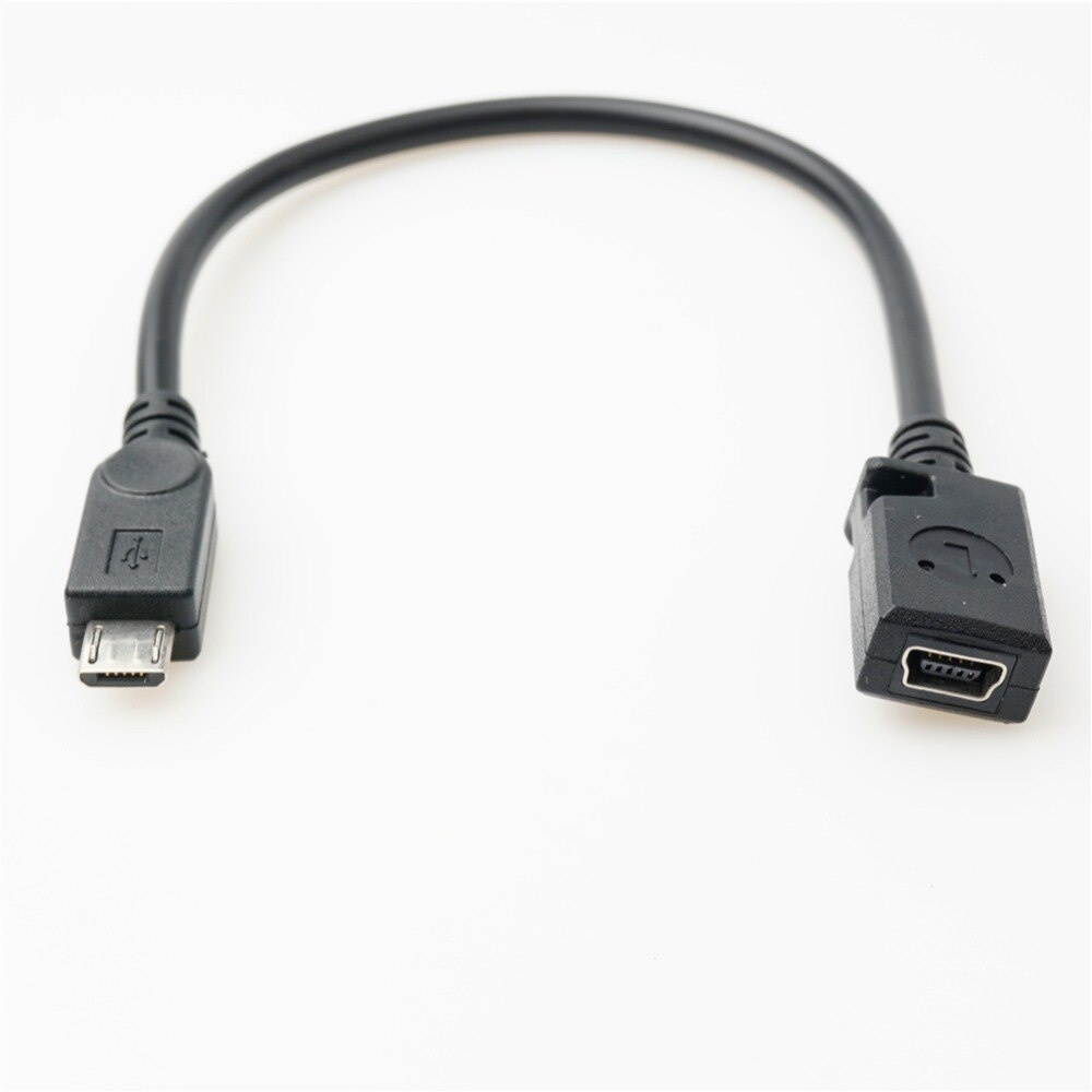 mini female to micro male cable adapter for charging sync data power supply charge cord for ps4 controller DasnCams gps