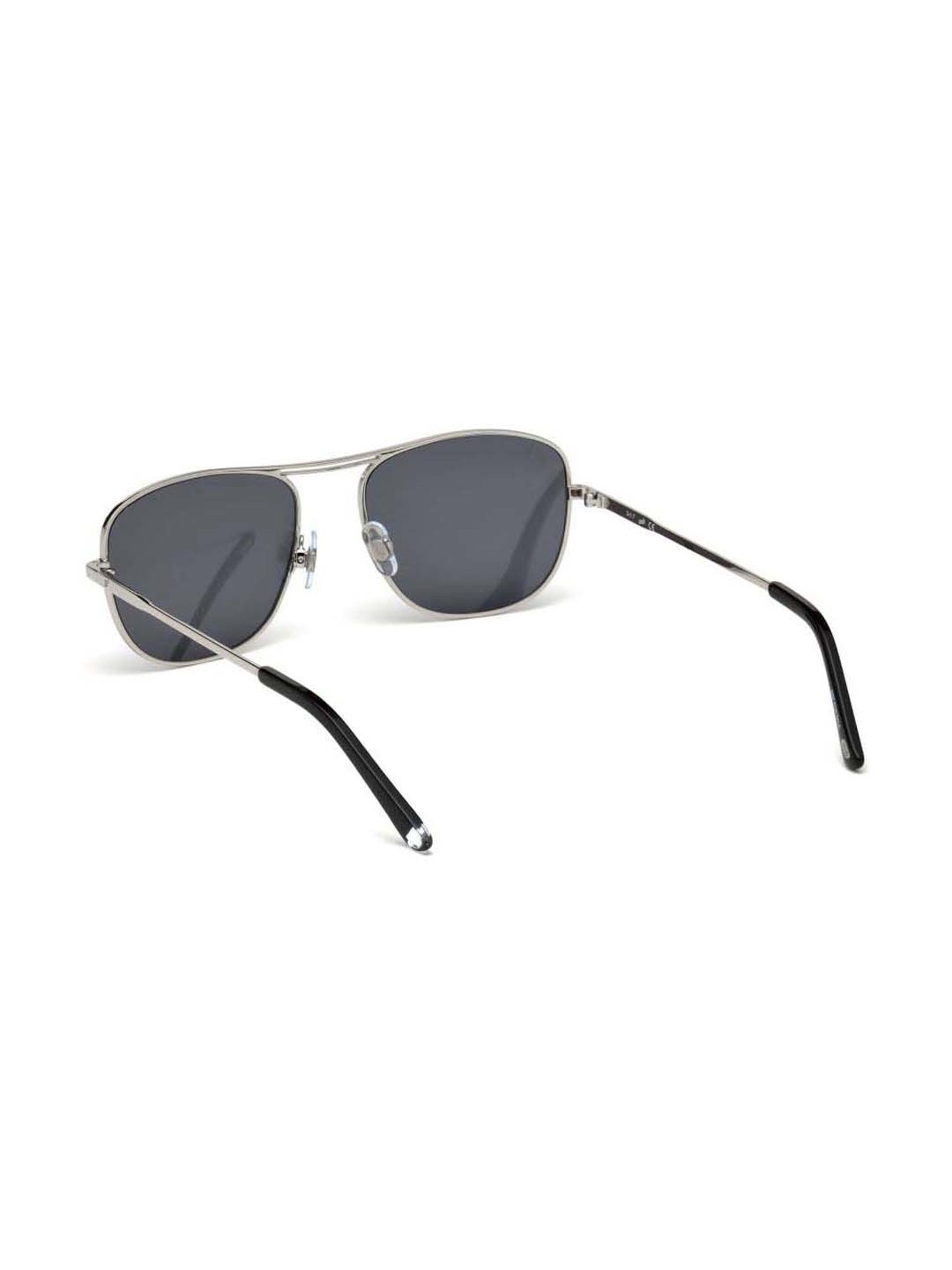 WEB EYEWEAR Grey Square Sunglasses Designed in Italy