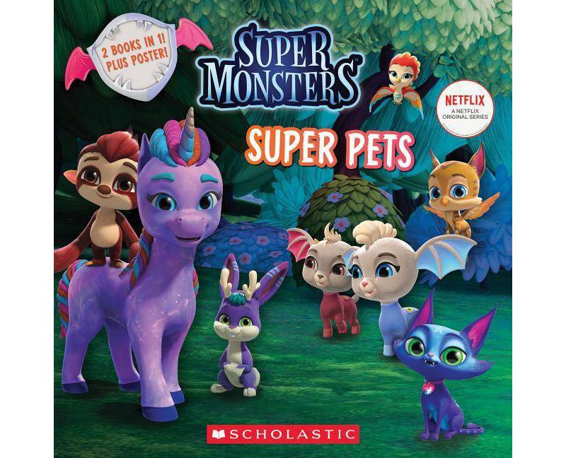 Super Pals / Super Pets : Super Monsters: Flip Book -  (Paperback)