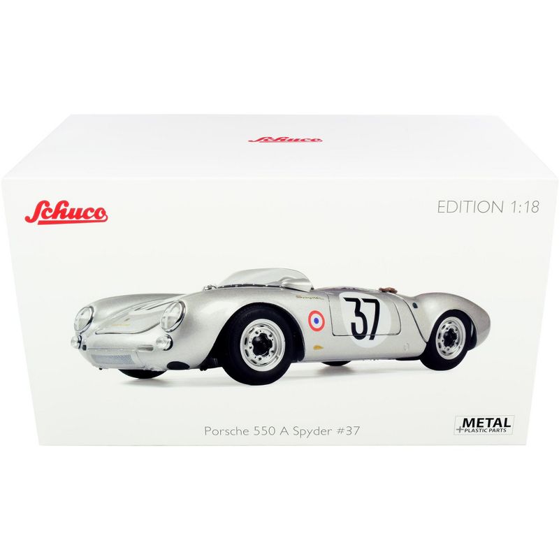 Porsche 550 A Spyder #37 H. Polensky - R. von Frankenberg 24H Le Mans (1955) Ltd Ed to 1000 pcs 1/18 Diecast Model Car by Schuco