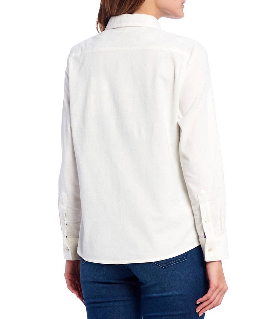 Tommy Bahama Costa Cord Long Sleeve Cotton Blend Shirt