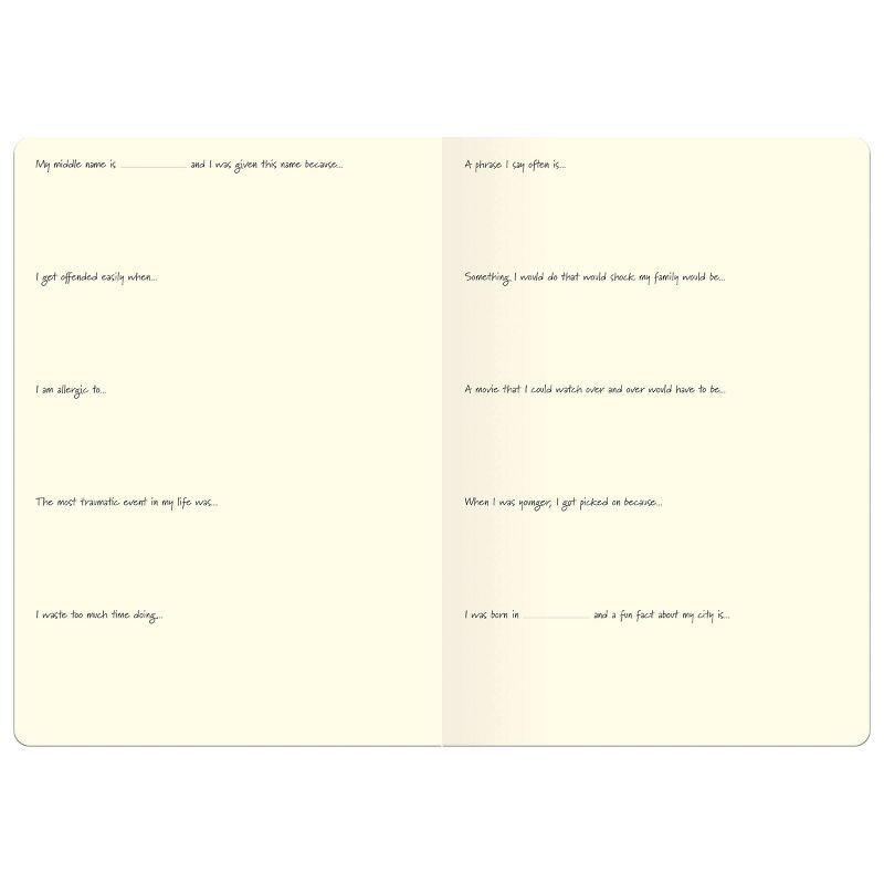 1000 Things You Don't Know About Me Activity Journal - Piccadilly