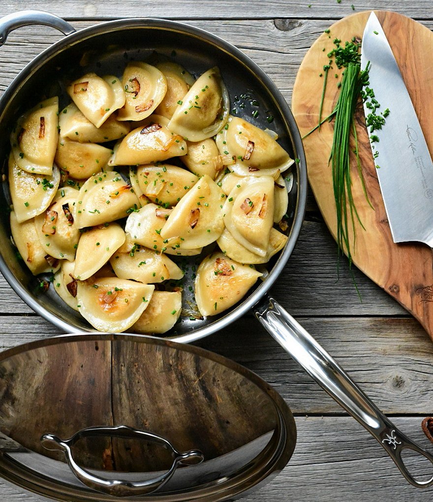 Hestan Nanobond Titanium Stainless Steel Pan, 3.5 Quart