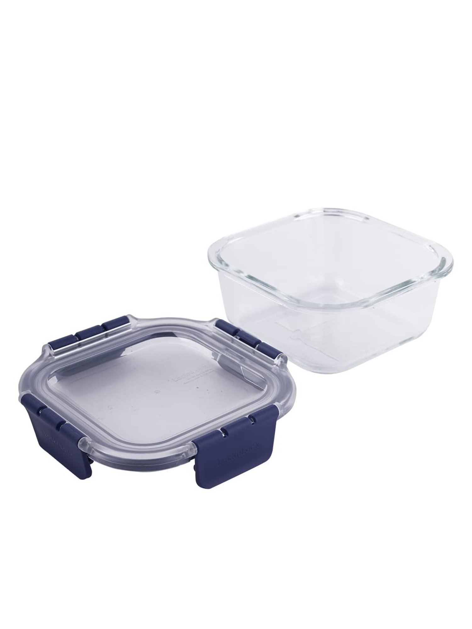Lock & Lock Transparent Glass Airtight Containers With Lid