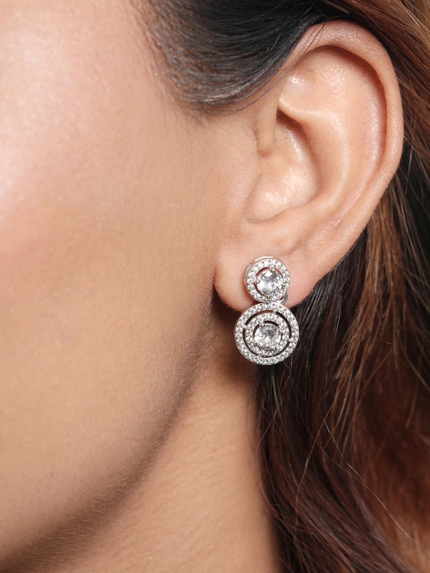 Zavya 92.5 Sterling Silver Earrings