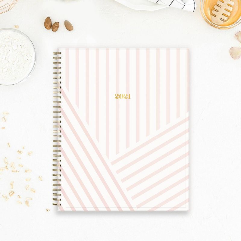 Undated Teacher Planner 8.5" x 11" Large Weekly Lesson Plan Book Botanical Floral - TF Publishing