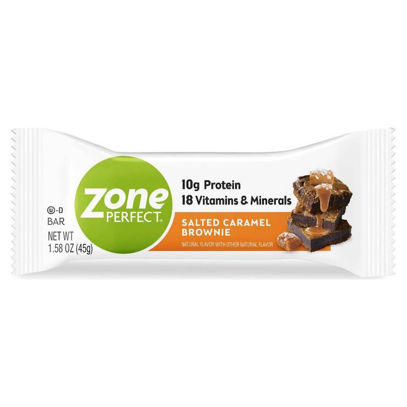 ZonePerfect Protein Bar Salted Caramel Brownie - 5 ct/7.9oz