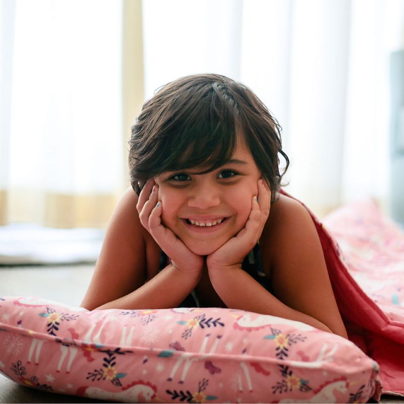 1'8"x4' Rectangle Floor Mat Pink - WildKin