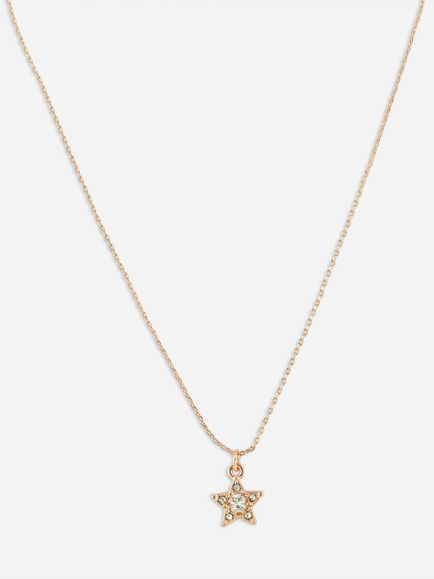 Toniq Gold Plated Star Charm Necklace for Women