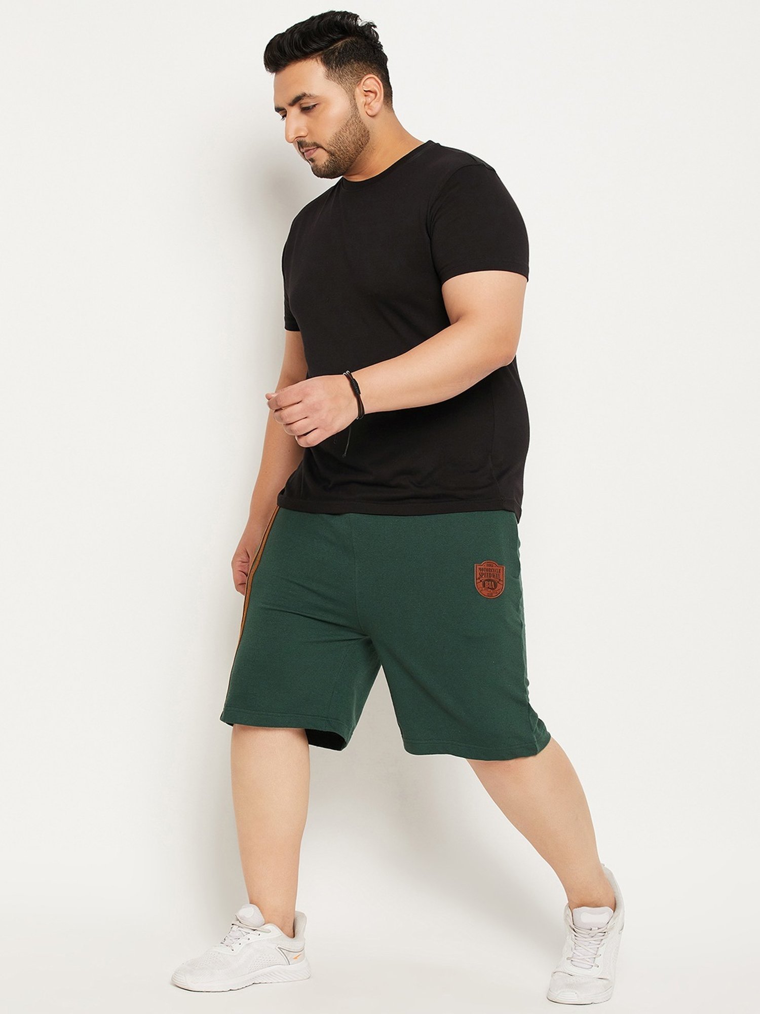 Bigbanana Green Regular Fit Shorts