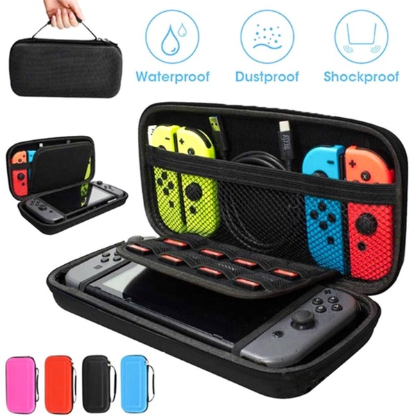 Multifunction Case Portable Eva Hard Protective Handle Carry Case Cover  Box for Nintendo SWITCH Console Game
