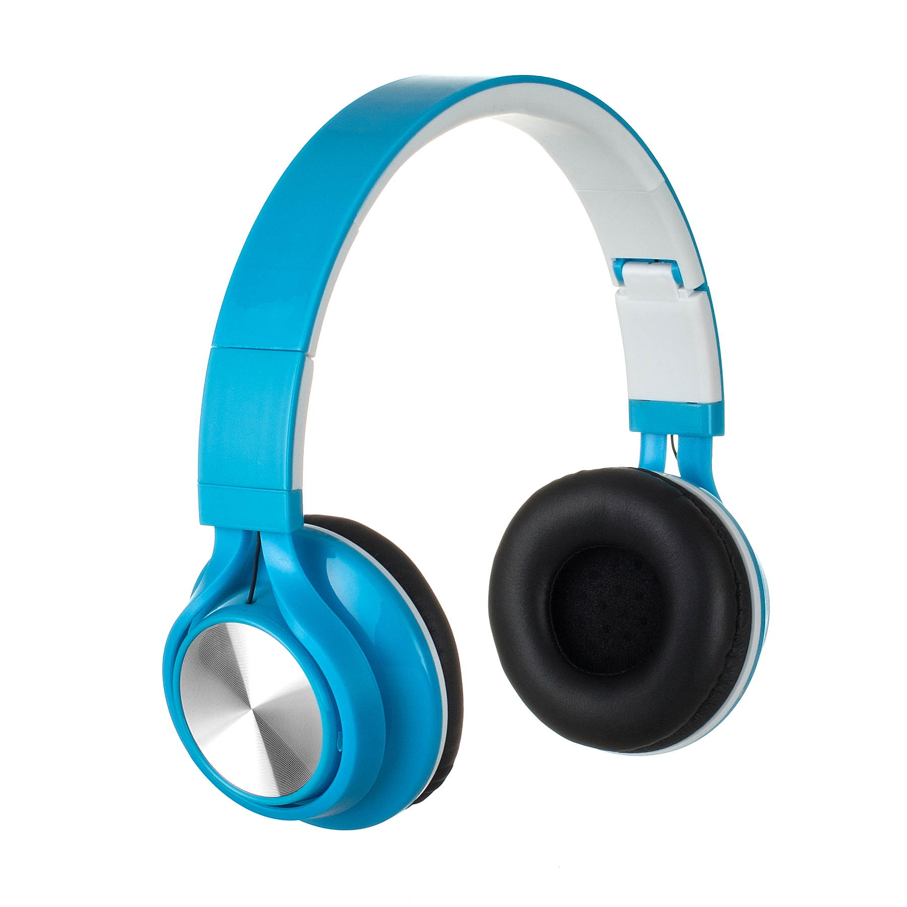 Frisby FHP-940 Foldable Portable Multimedia On-Ear Headphone Headset w/ In-Line Mic & Volume Crtl for Smartphones Laptops Tablets Desktops