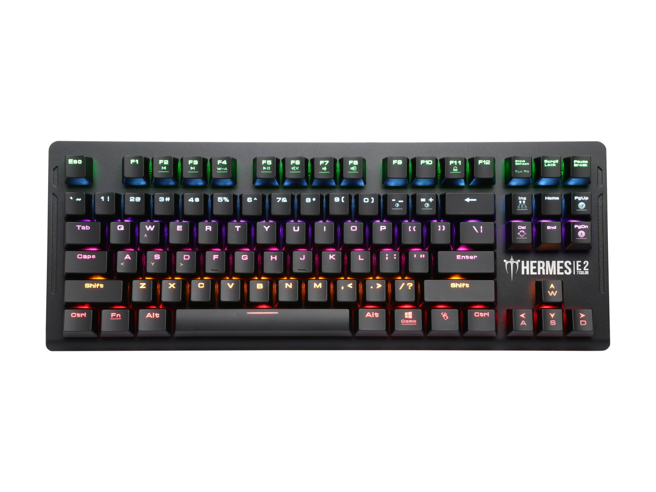 Gamdias Ares P1 Membrane Gaming Keyboard, Multi Color Lighting