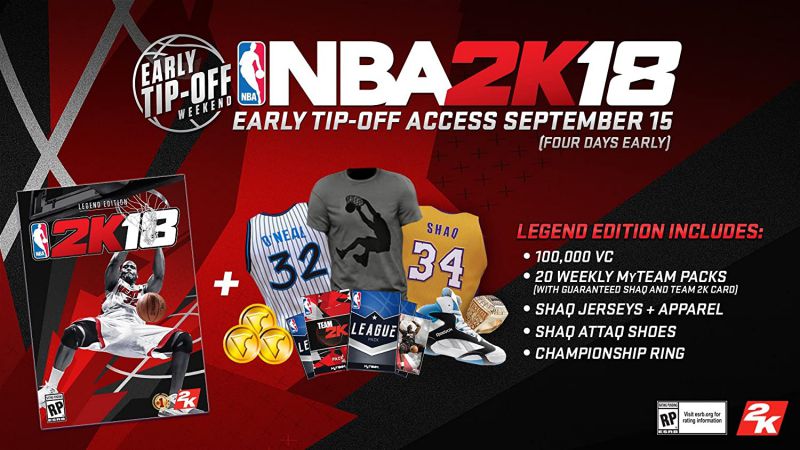NBA 2K18 Legend Edition - PlayStation 4