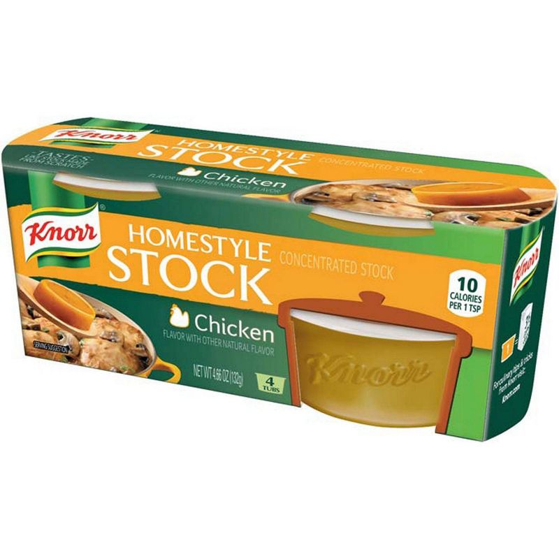 Knorr Homestyle Stock Chicken - 4.66oz/4pk