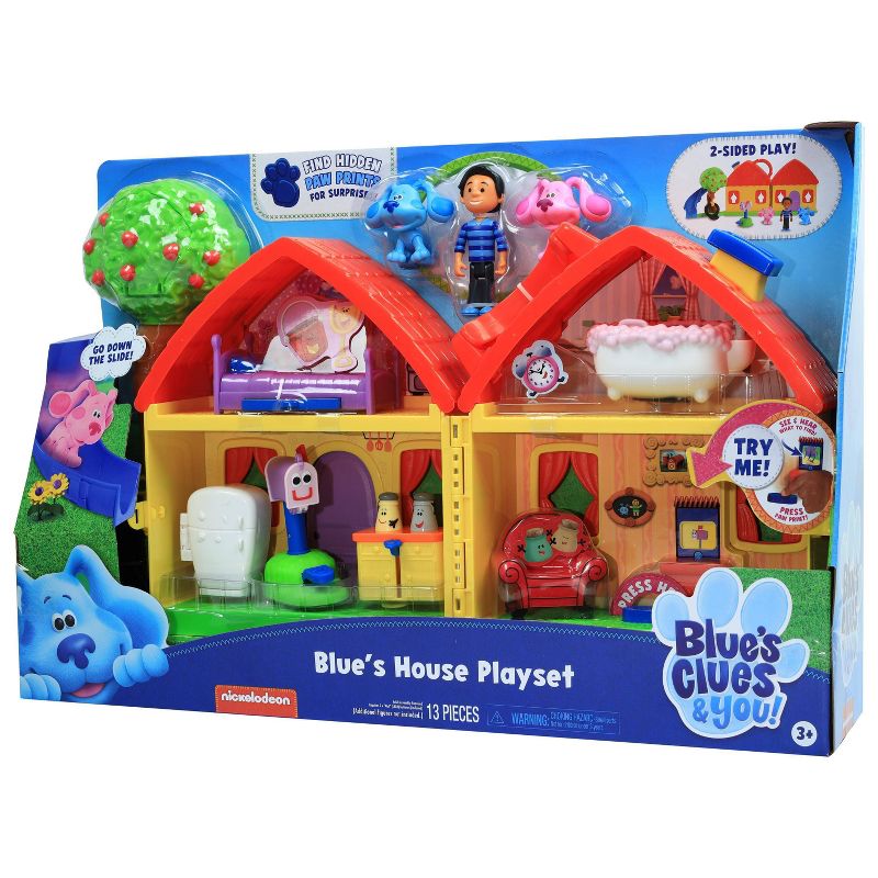 Blue's Clues & You! Blue's House Playset - 13pc