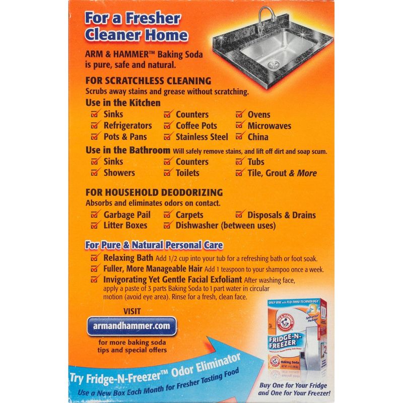 Arm & Hammer Pure Baking Soda - 2lbs