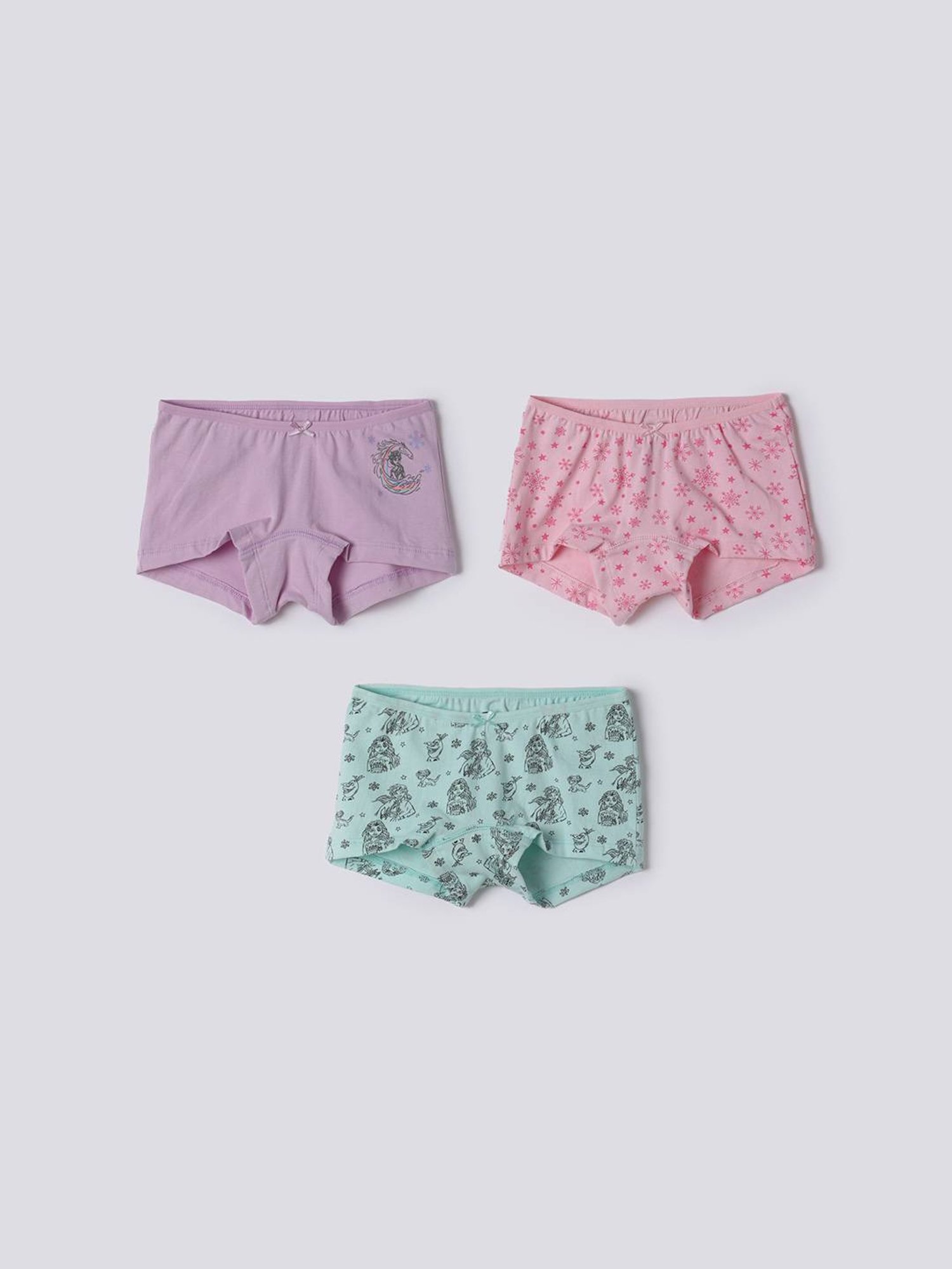 D'chica Kids Multicolor Cotton Printed Panties - Pack of 6