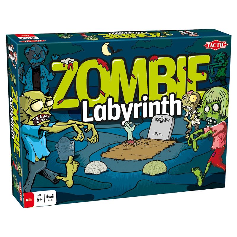 Tactic Zombie Labyrinth Board Game