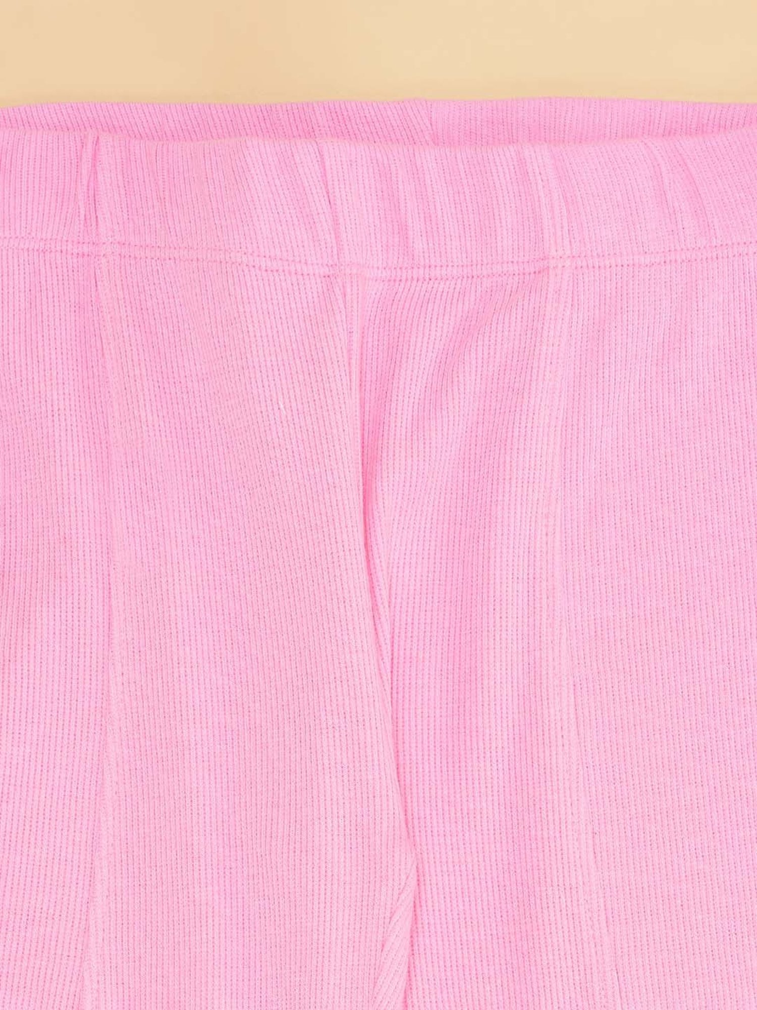 Pantaloons Junior Prism Pink Regular Fit Trousers