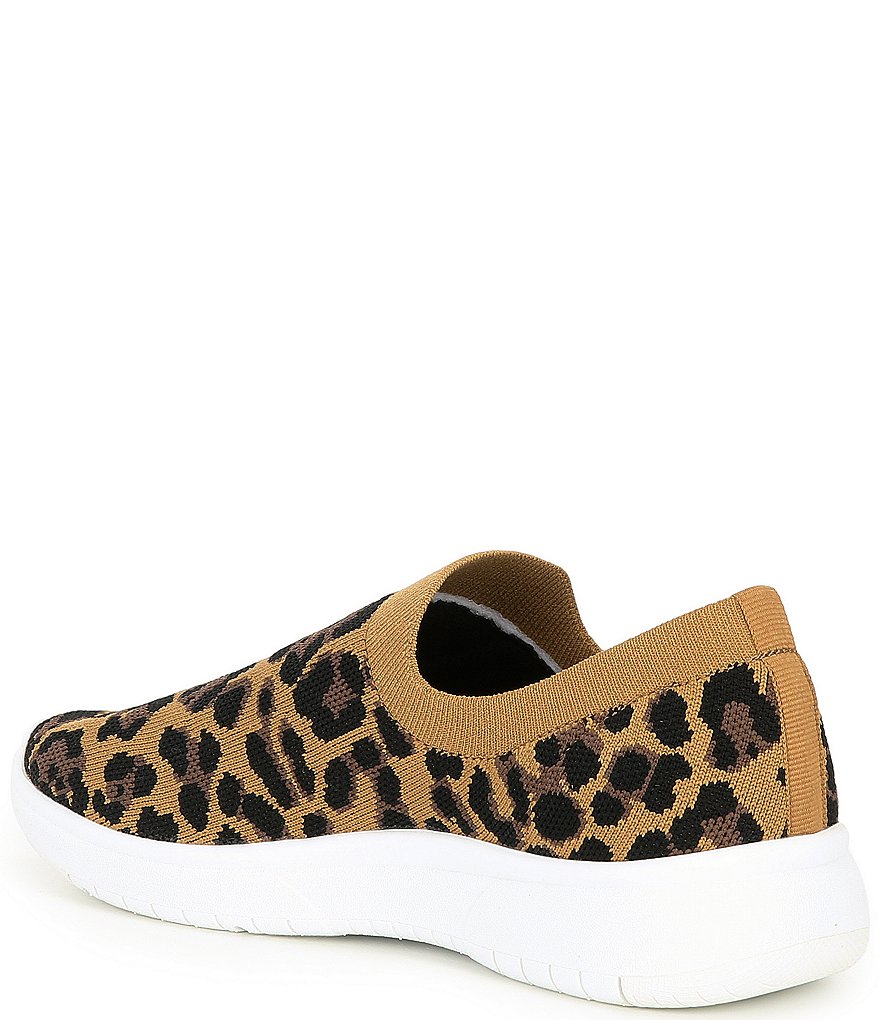 Blondo Karen Leopard Print Waterproof Knit Sneakers
