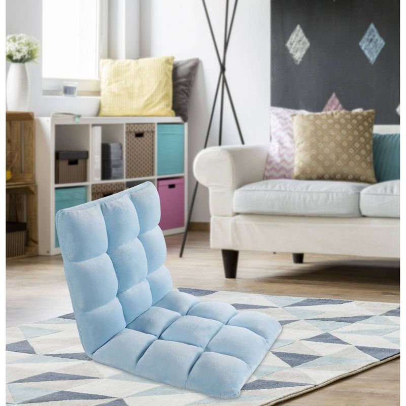 Kids' Esme Recliner Chair Blue - Chic Home