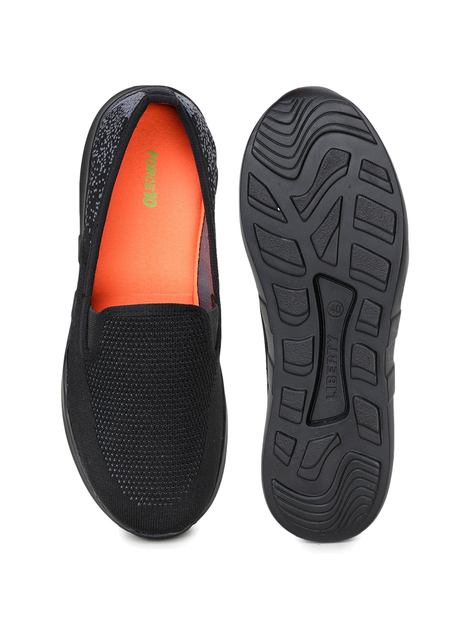 Force 10 by Liberty Women's Black Casual Loafers