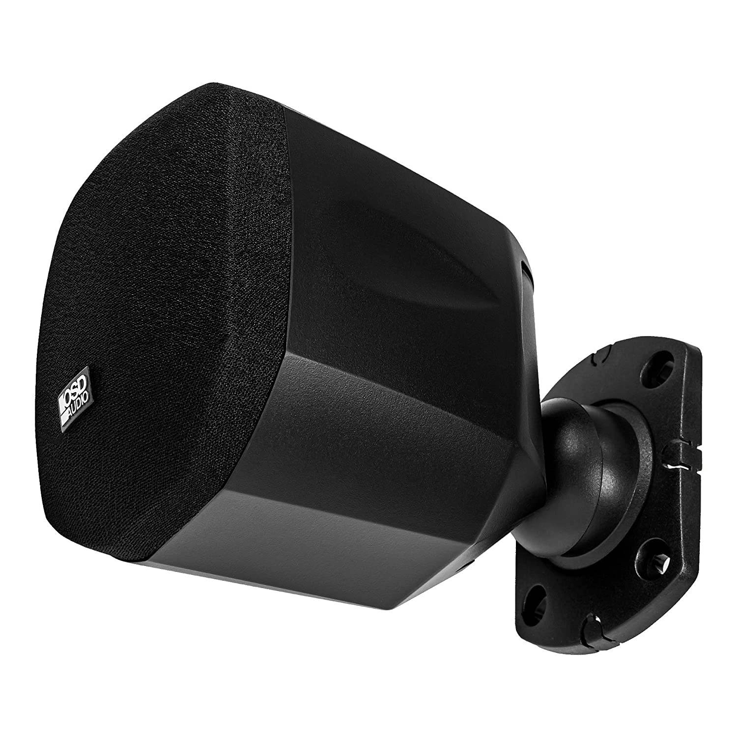 OSD Nero 3" Cube Speaker Mountable Swivel Home Theater Setup 25W RMS Power (Black Single)