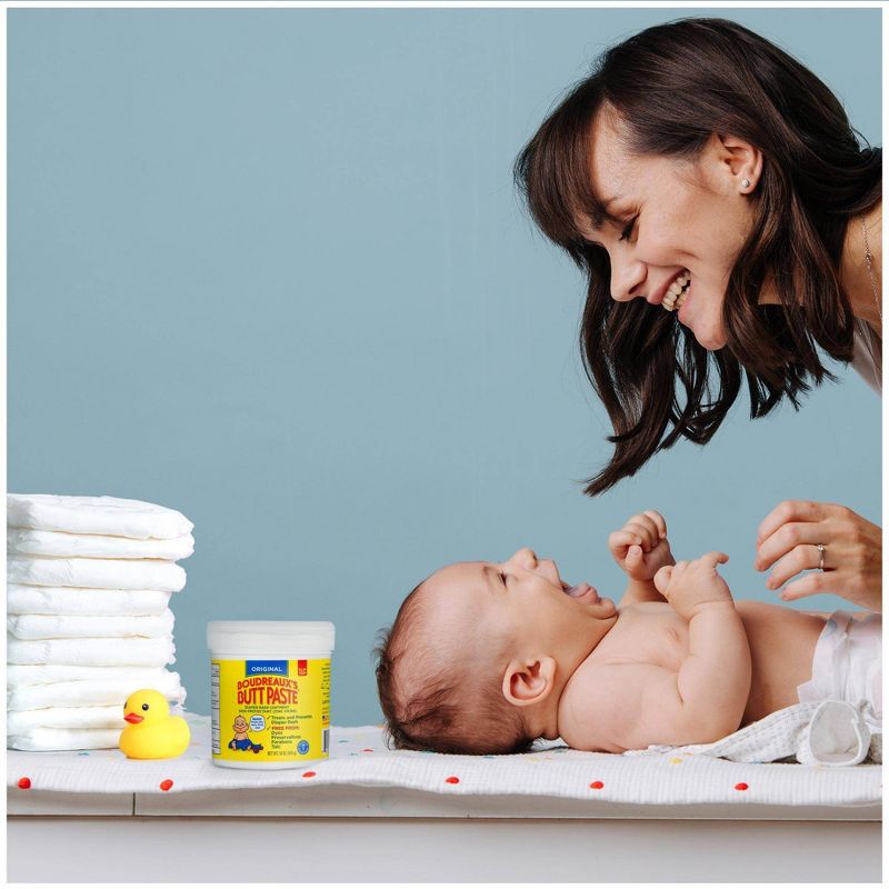 Boudreaux's Butt Paste Baby Diaper Rash Cream Original Strength - 16oz