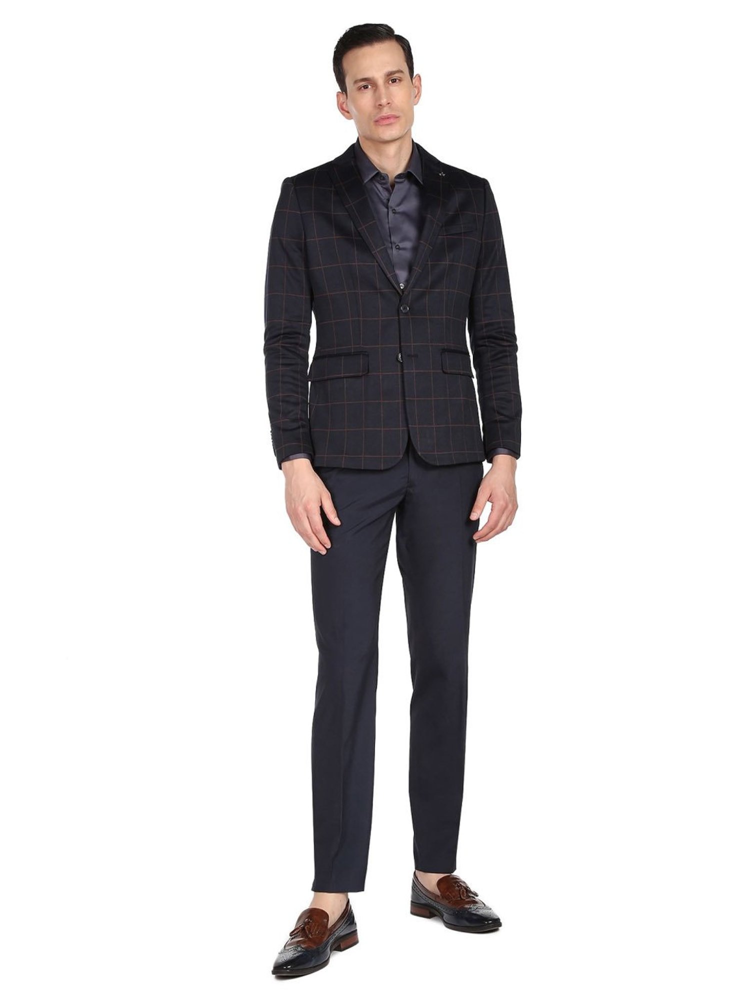 Arrow Sports Green Regular Fit Texture Waistcoat