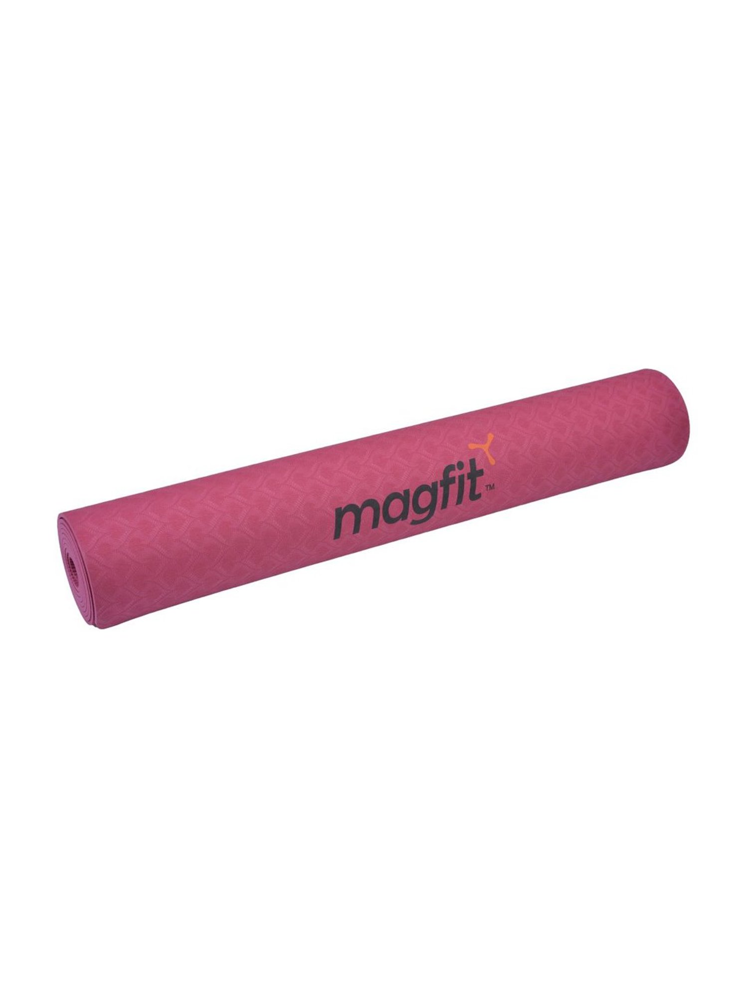 MagFit Purple TPE Yoga Mat with Mat Bag (4 mm)